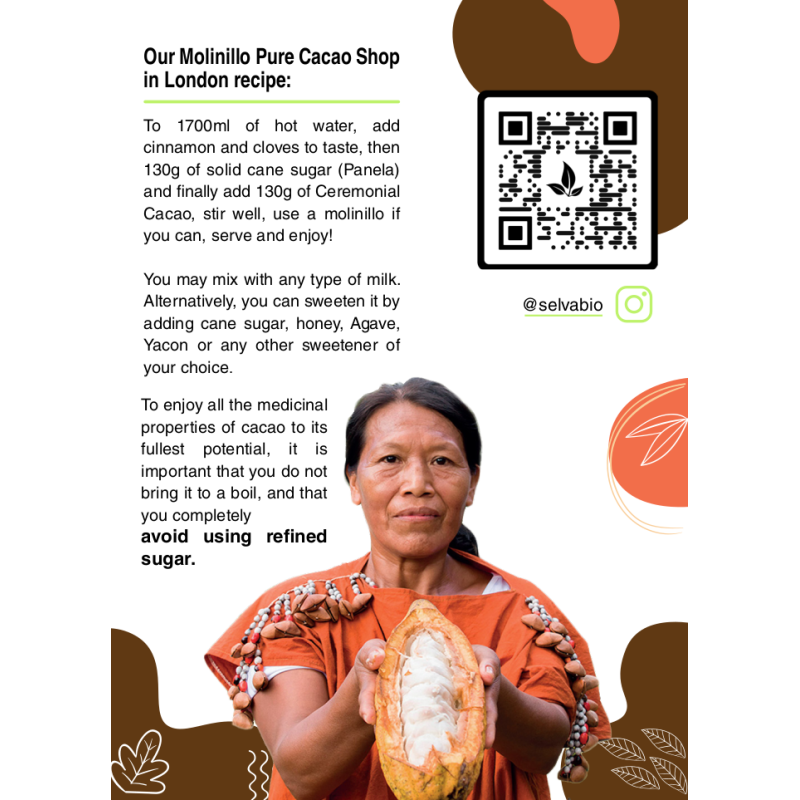 Ashaninka Ceremonial Cacao 500g