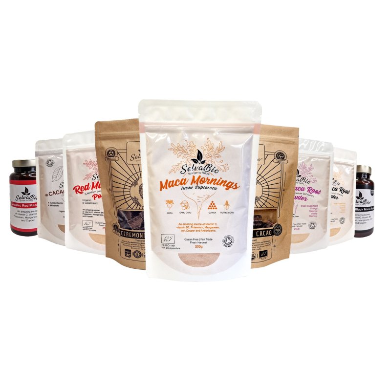 Maca Mornings, Organic Blend Raw Powder