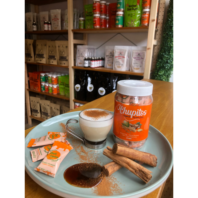 Cane Honey Syrup: Ginger & Turmeric (25)