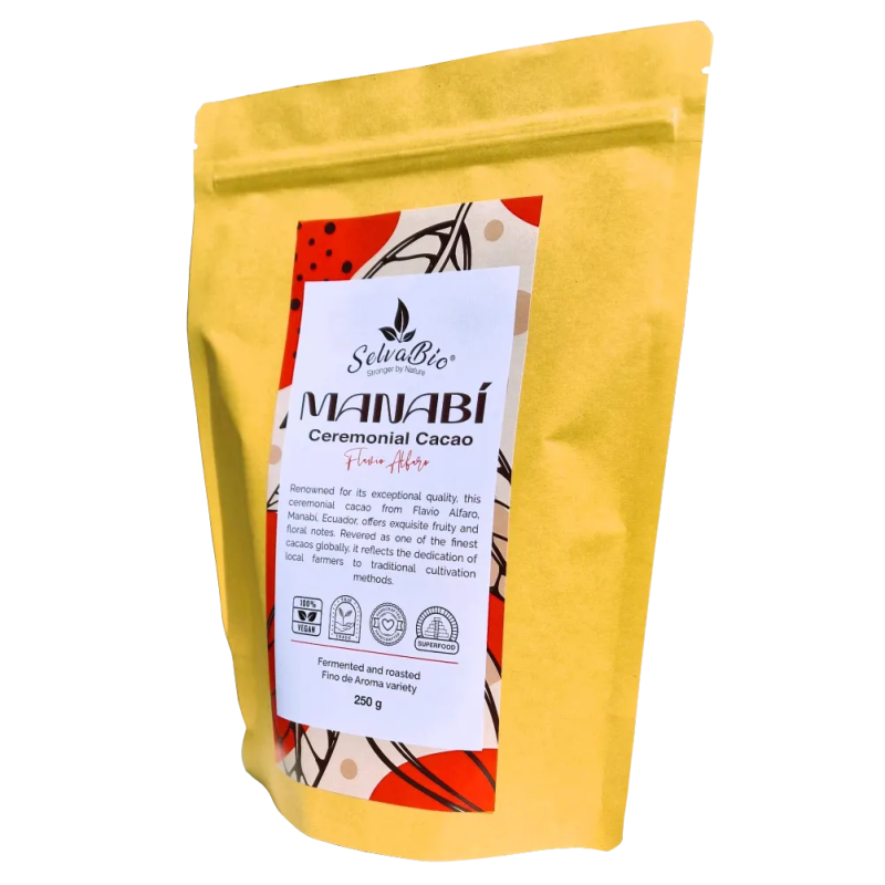 Cacao Ceremonial Ecuatoriano de Manabí: La Esencia de Flavio Alfaro