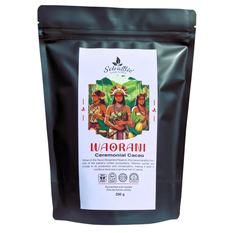 Ecuadorian Waorani Women's Ceremonial Grade Premium Cacao