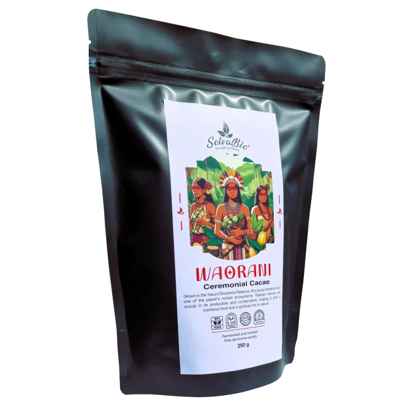 Cacao Ceremonial Premium de las Mujeres Waorani del Ecuador