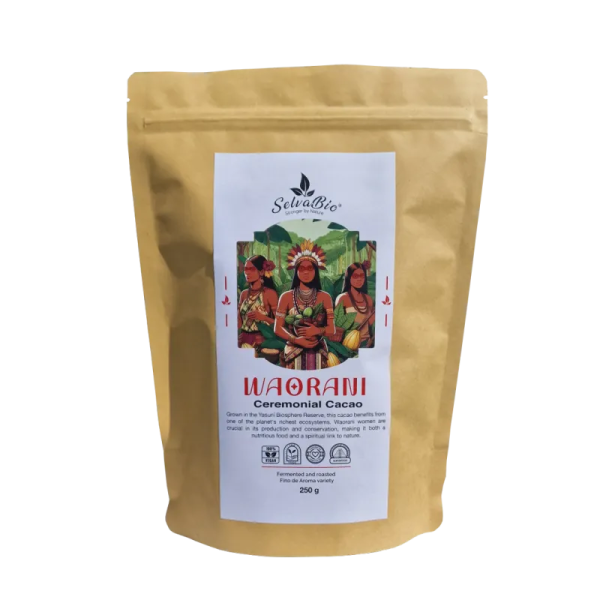 Cacao Ceremonial Premium de las Mujeres Waorani del Ecuador