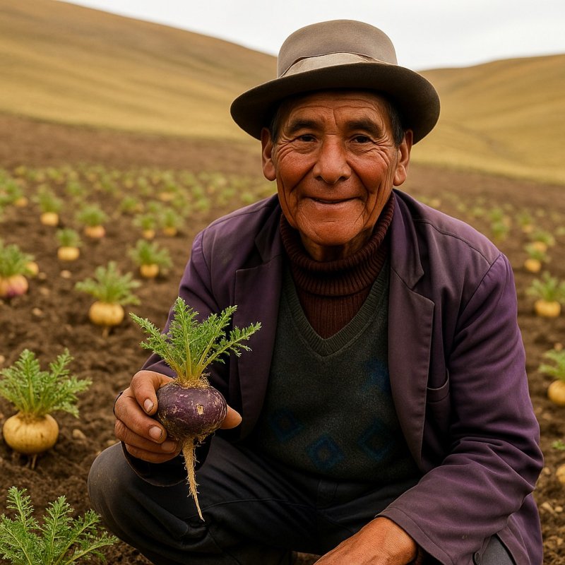 Raíz de Maca Negra Orgánica Gelatinizada