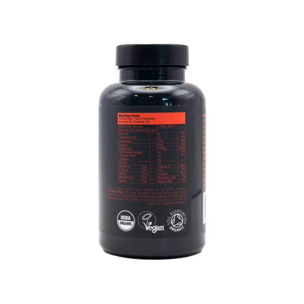 Organic Gelatinized Red Maca Root Capsules - Vegan 2