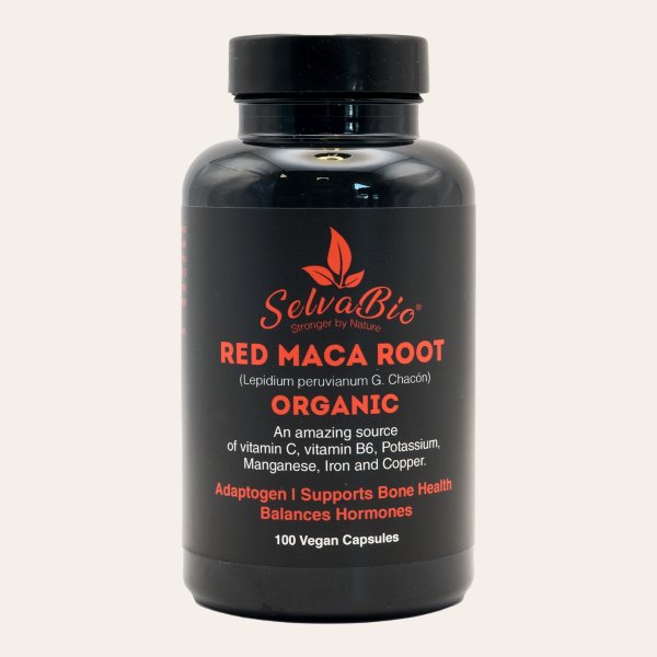 Raíz de Maca Roja Orgánica Gelatinizada