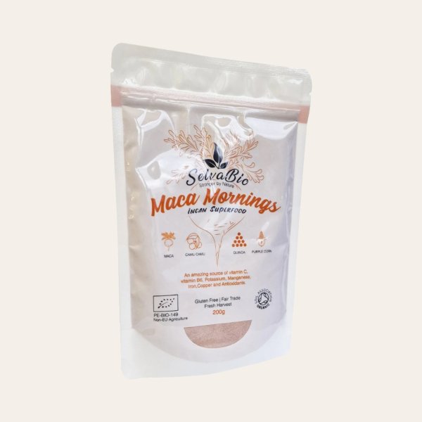 Maca Mornings, Organic Blend Raw Powder 2